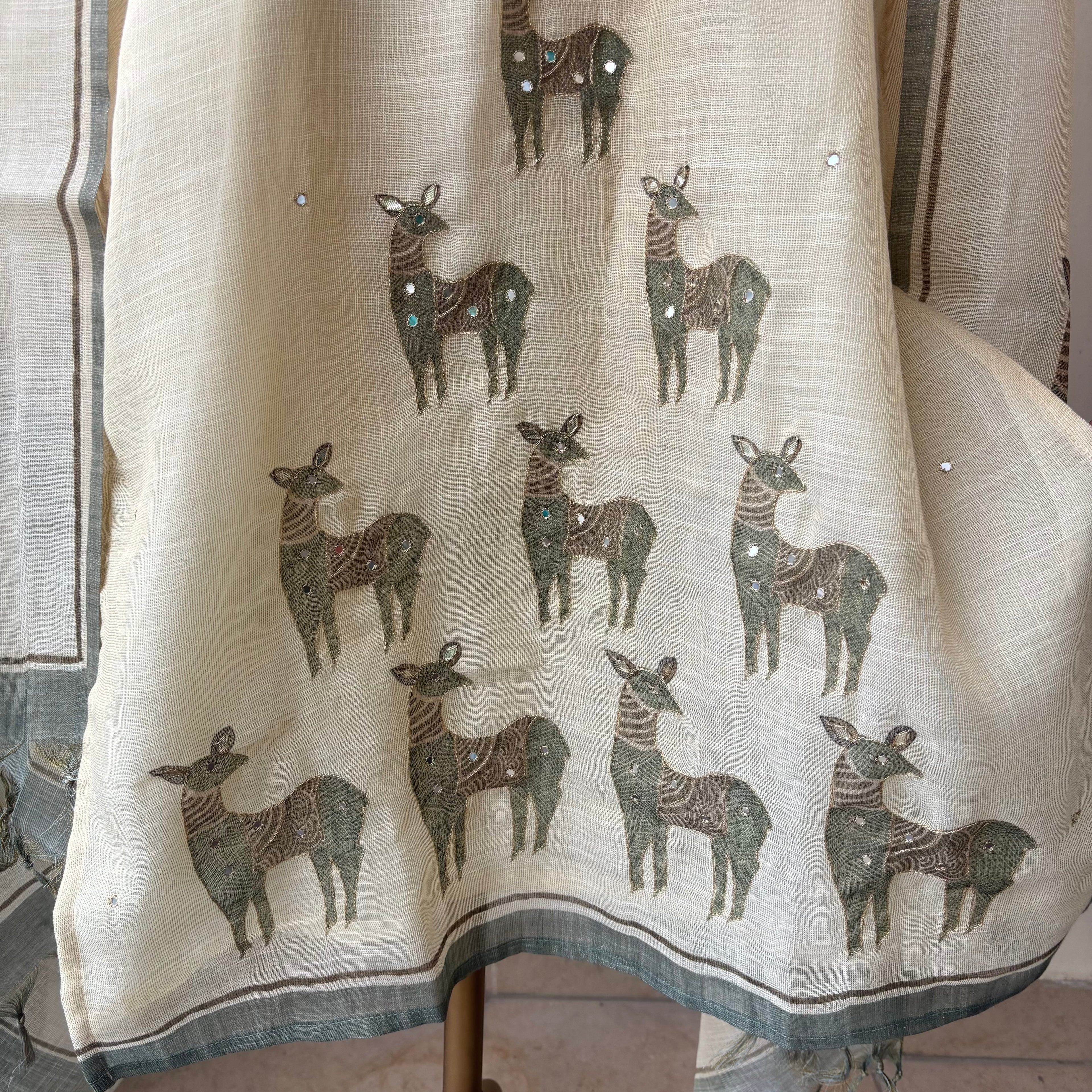 Linen Deer Suit Set
