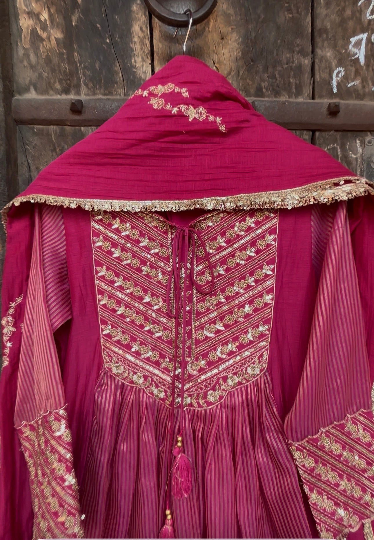 Ira Luxe Anarkali Suit Set