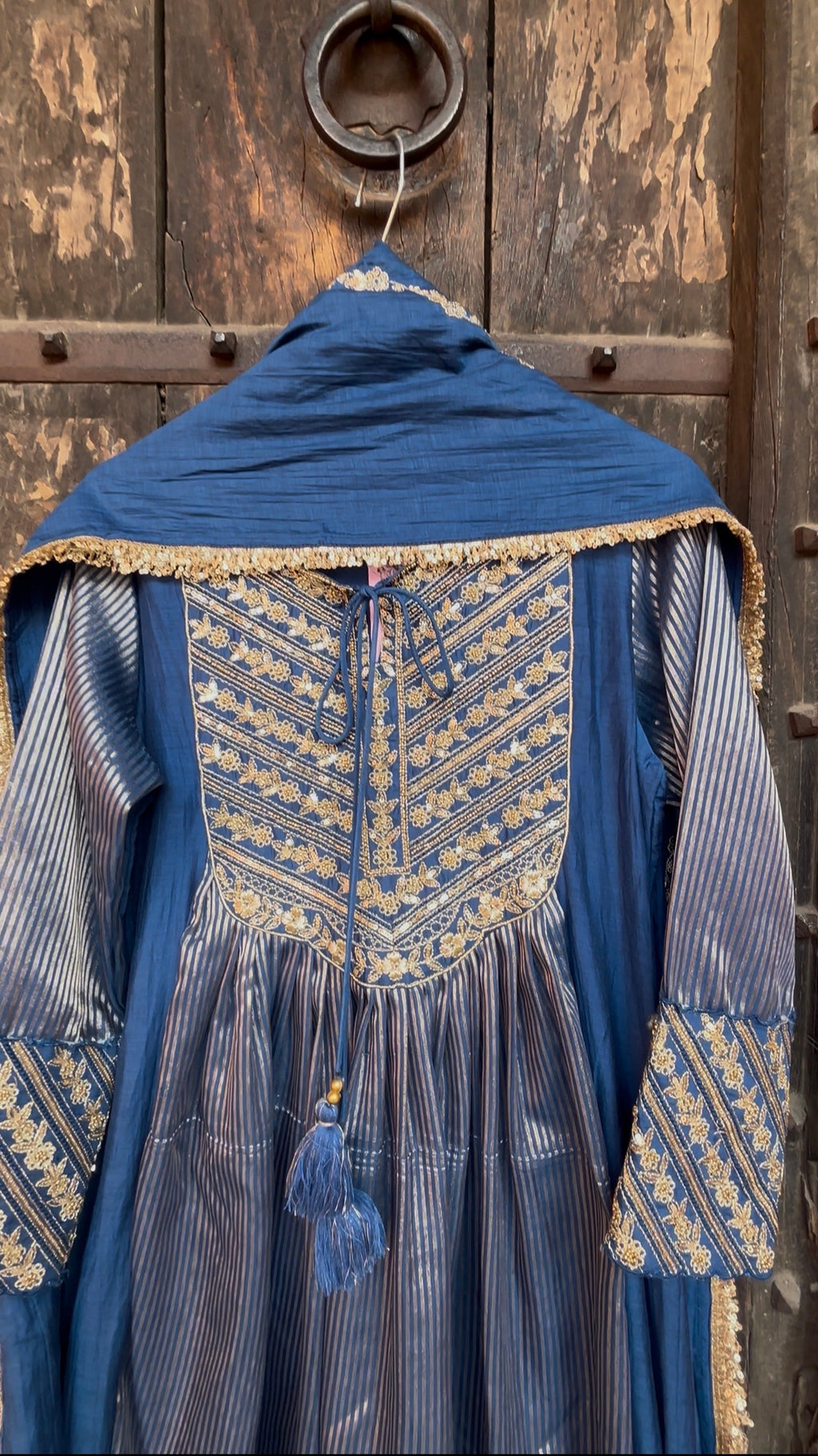 Ira Luxe Anarkali Suit Set