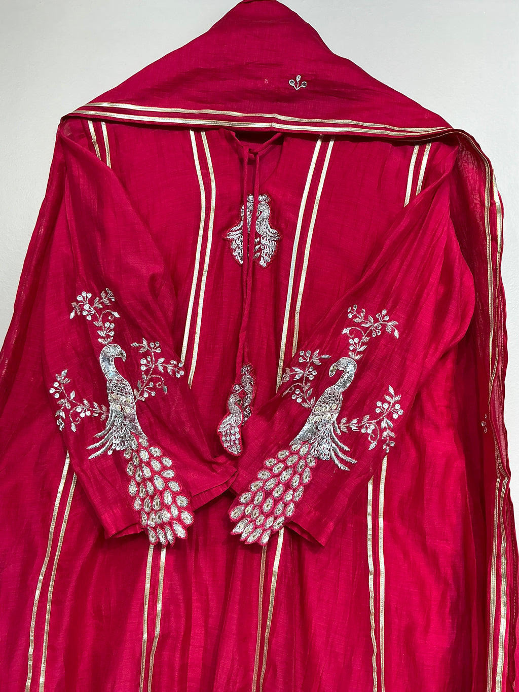 Raani Pink / Purple Peacock Festive Suit Set