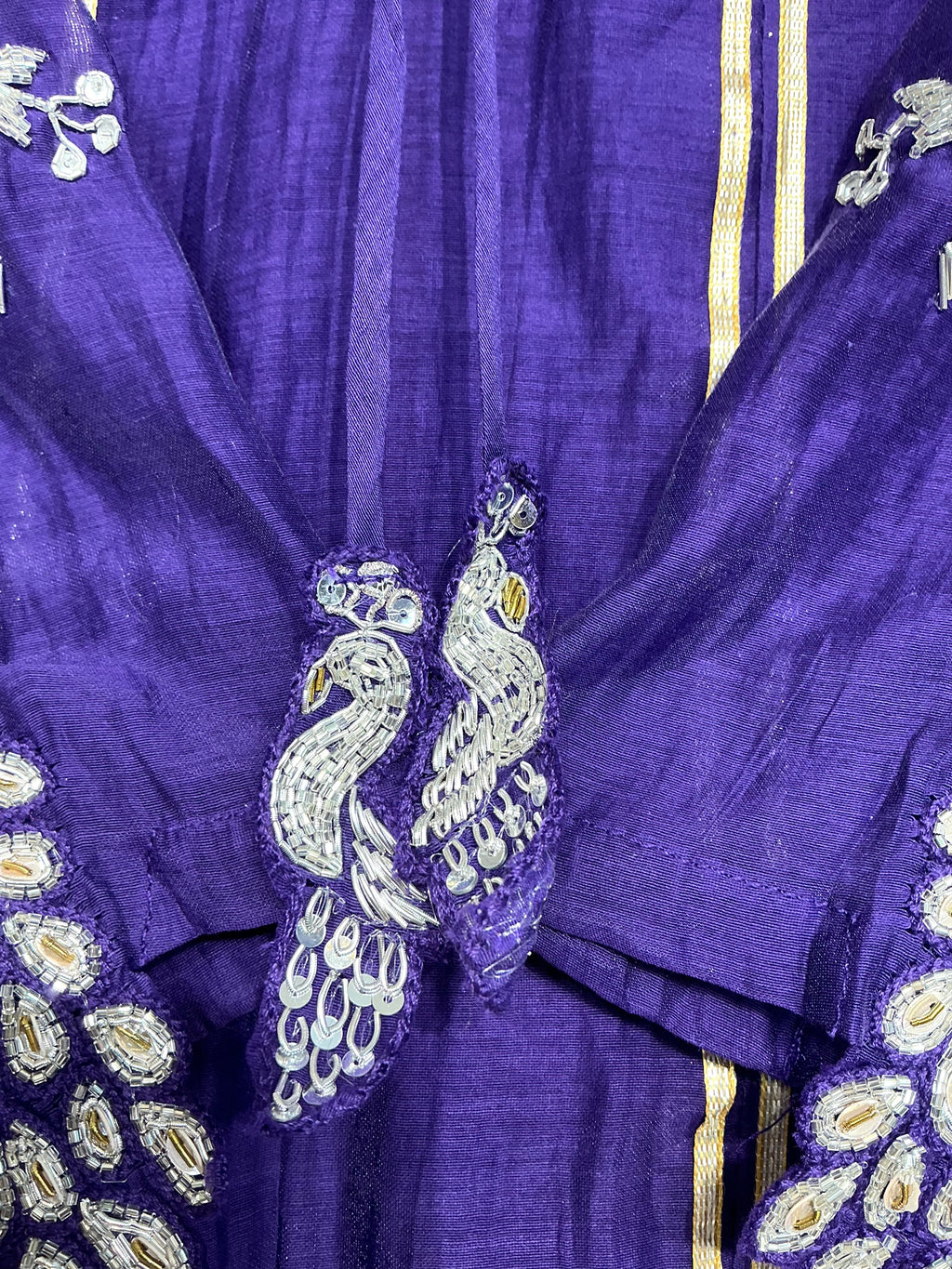 Raani Pink / Purple Peacock Festive Suit Set